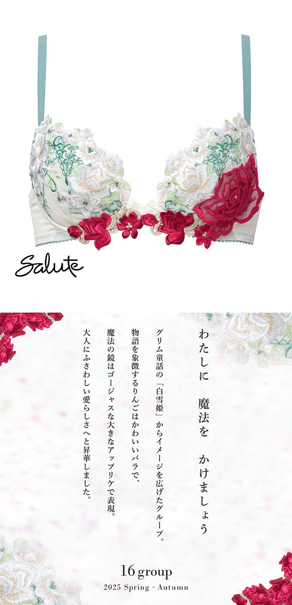 ワコール サルート 16グループ 16G フロントエックスプラス ブラジャー