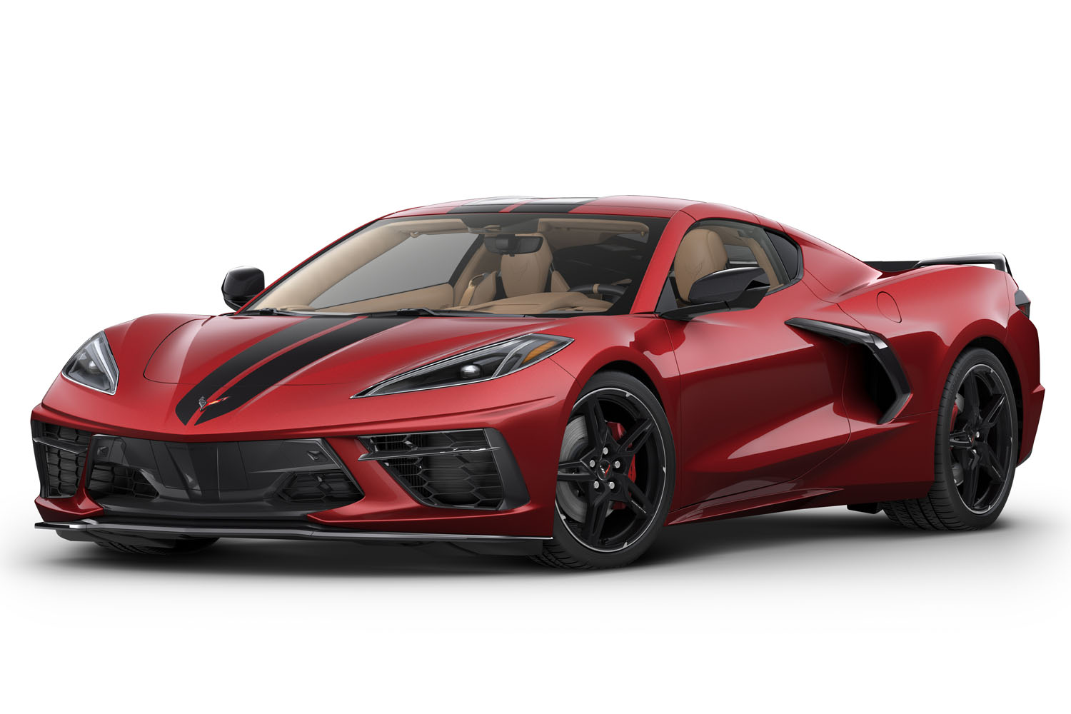 赤いエンジンカバーの「シボレー・コルベット」登場 40台限定で発売