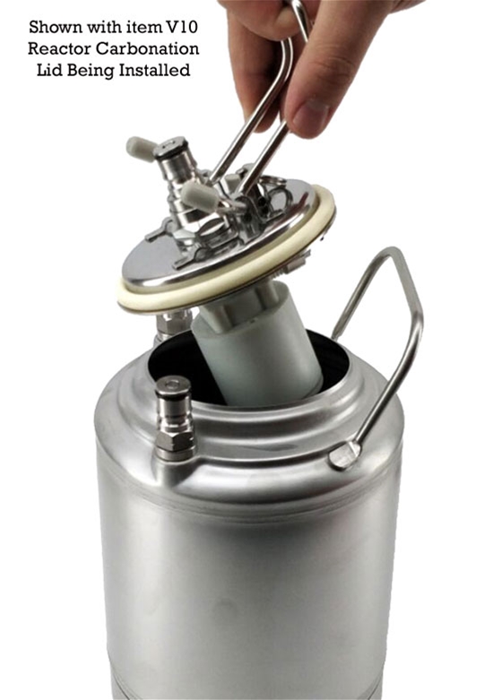 2 Liter KegLand Ball Lock Keg