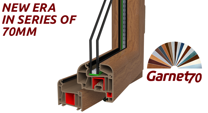 GARNET 70 & GARNET SELECTIVE | PVC Window And Door System