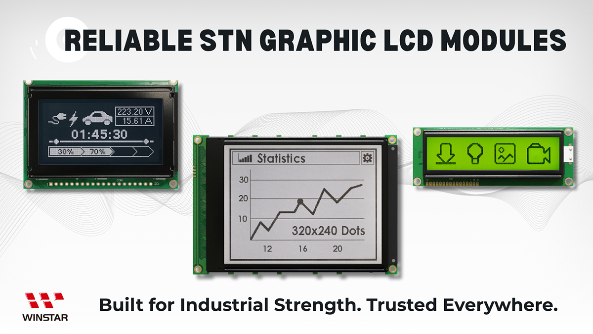128x64 液晶モジュール WG12864B 半透過型液晶ディスプレイ
