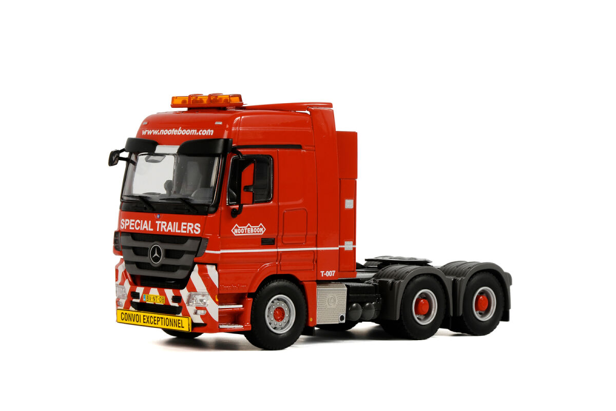 KNT; MB Actros 6x4 - Telesteptrailer | WSI Models