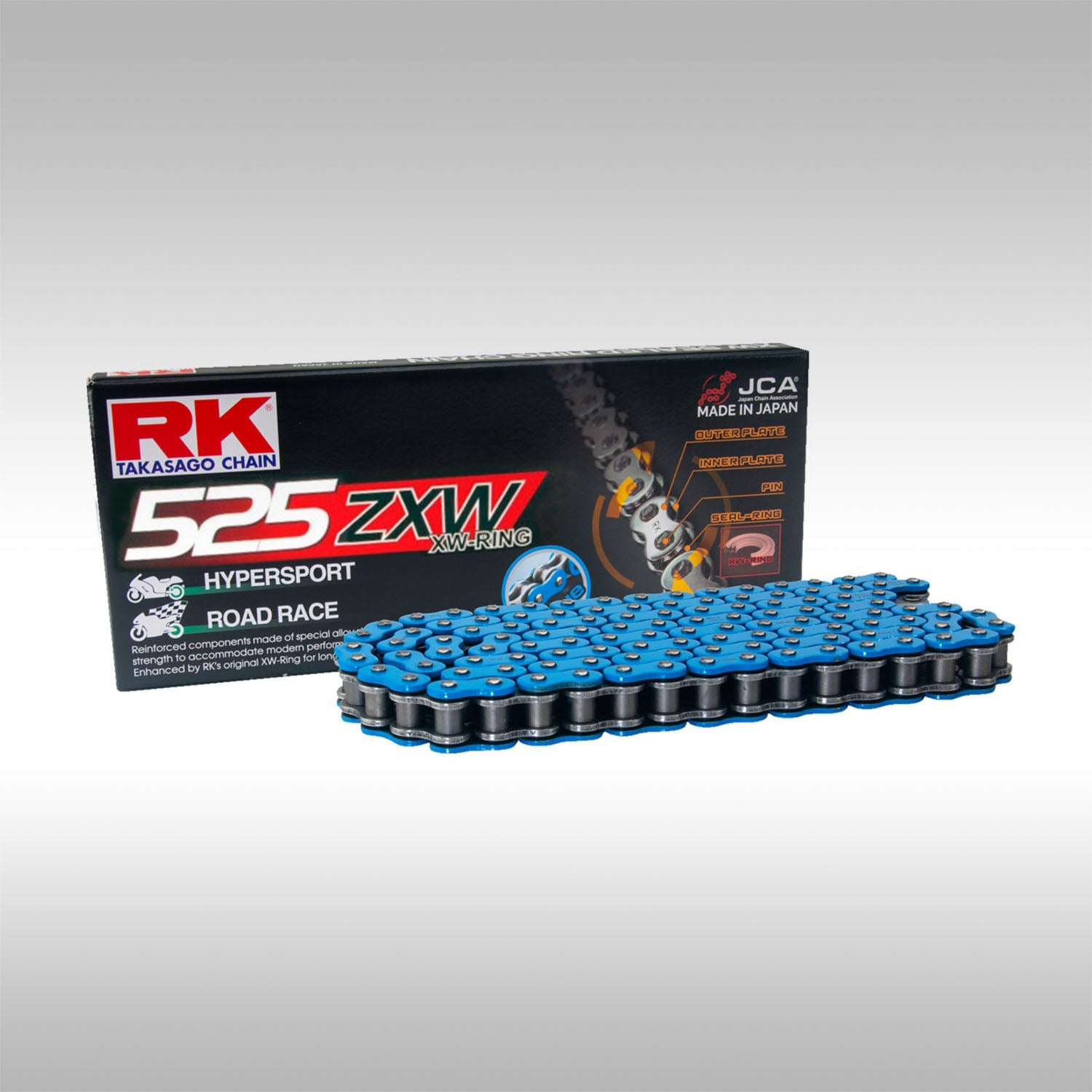RK TAKASAGO - 525ZXW XW-RING CHAIN - TMBR MOTO