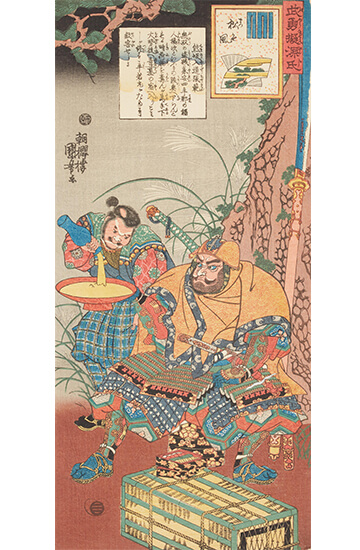 武者絵の画像を浮世絵師別に見る／ホームメイト