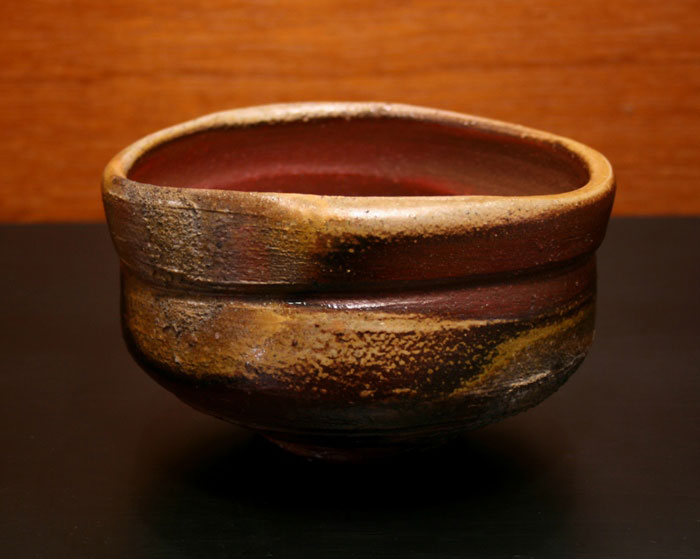 正宗 悟 備前沓茶碗 共箱