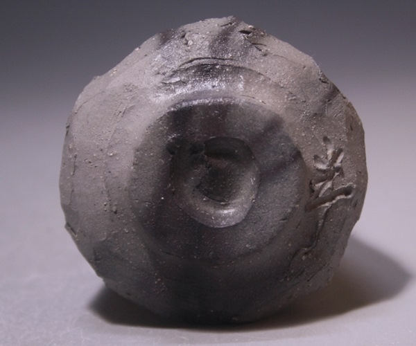 浦上光弘 作 「青備前酒呑」 ～備前焼専門卸小売店 川口陶楽苑～