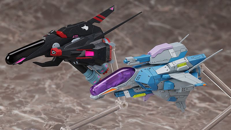 Figma R-13A Cerberus and RX-10 Albatross Ships from R-Type Final 2