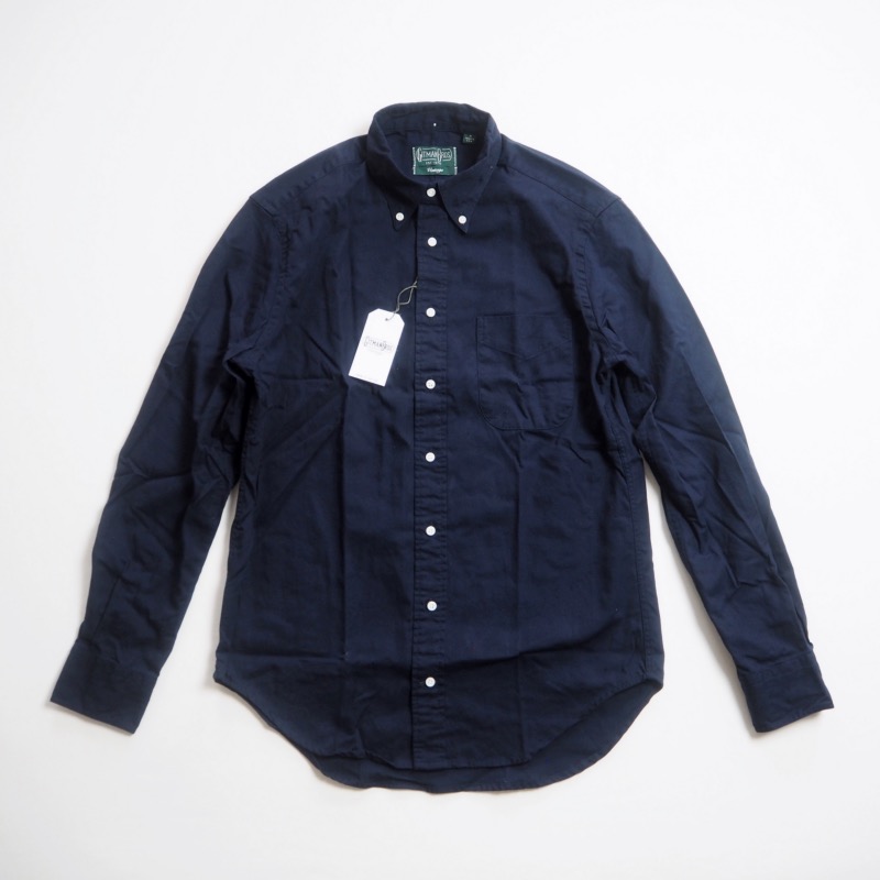 GITMAN VINTAGE ギットマンヴィンテージ 後染オックスフォードBDシャツ
