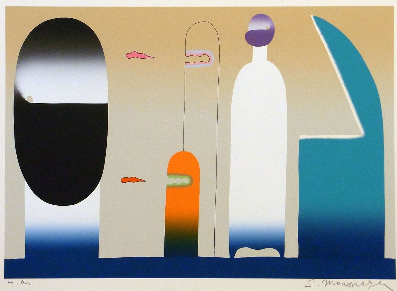 元永定正の版画が教科書に | ブログ | ときの忘れもの