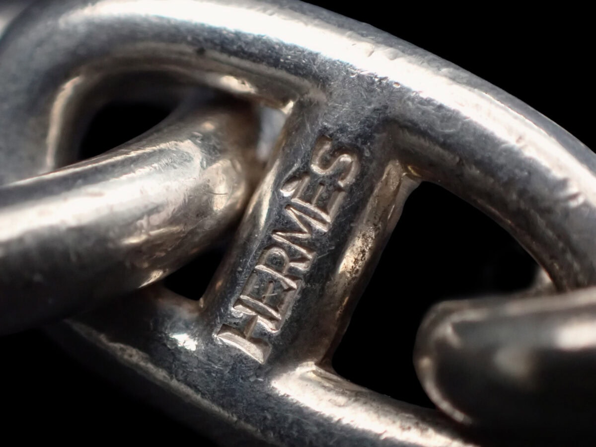 マルジェラ期 HERMES 90s MM 17コマ Chaine dAncre