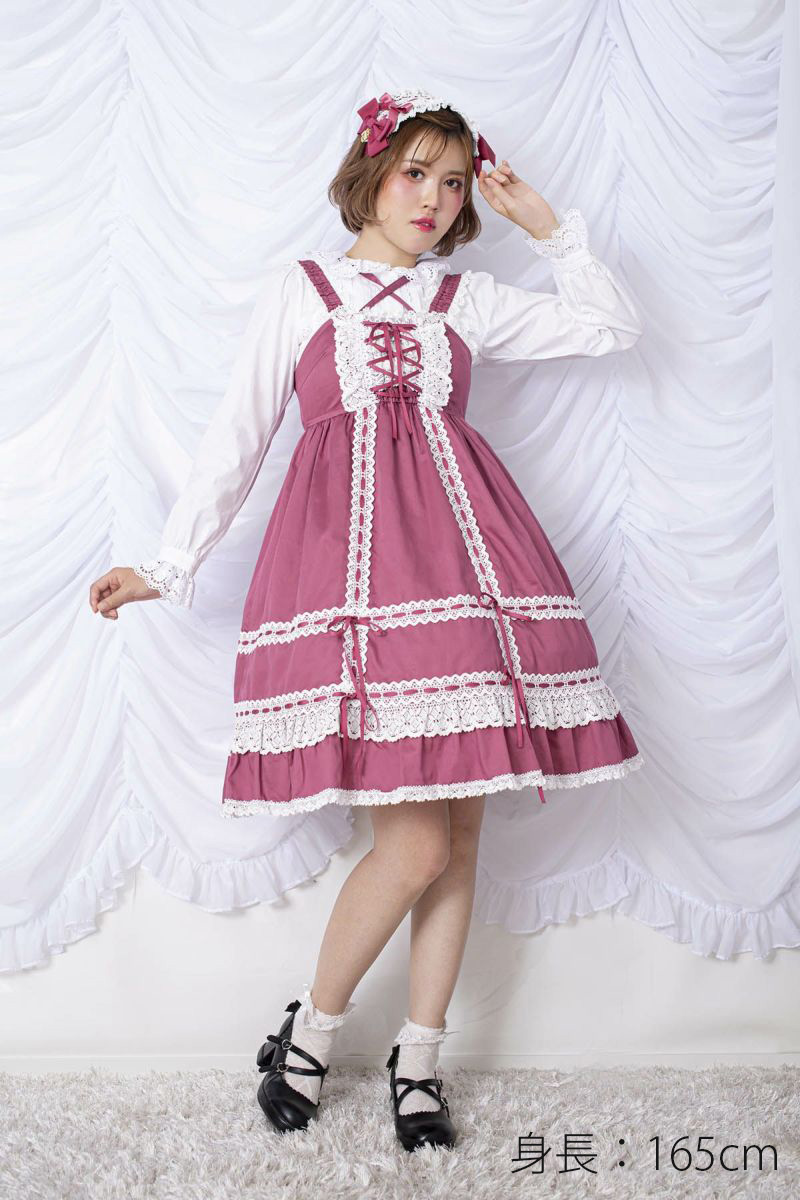 ベビードールジャンパースカート＆プリンセスドロップヘッドドレス