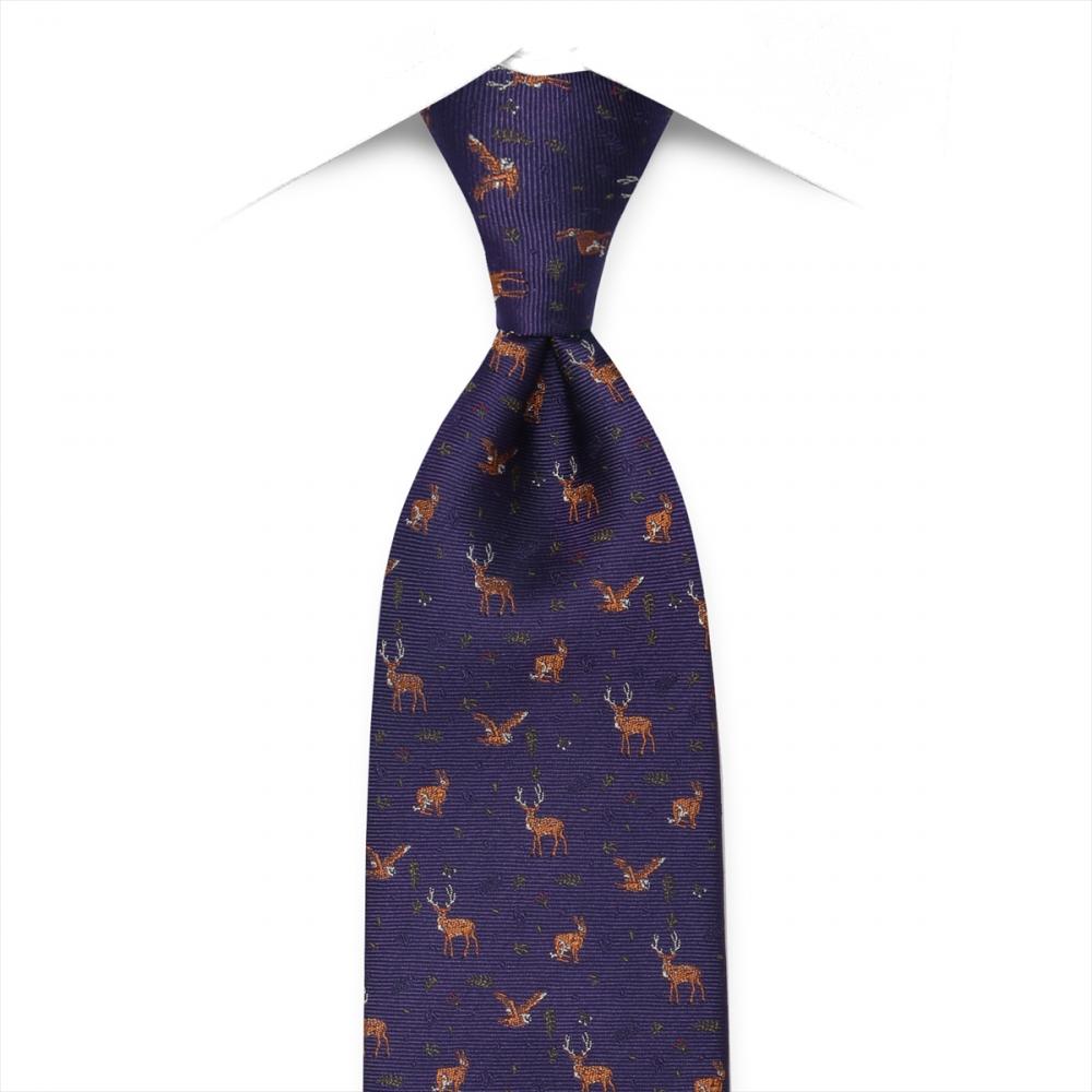 ネクタイ 絹100% ヴィンテージ ビジネス フォーマル(920 パープル