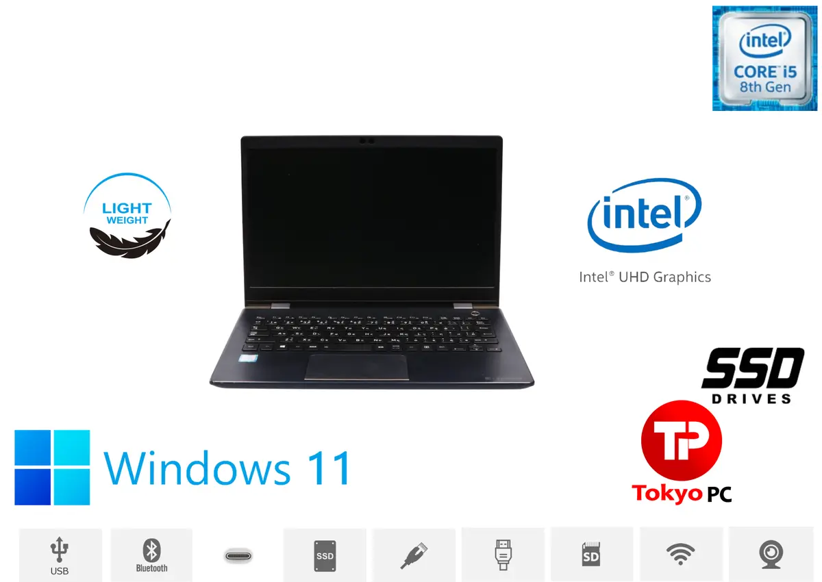 Toshiba Dynabook G83 Intel® Core™ i5-8250U Processor 1.60GHz