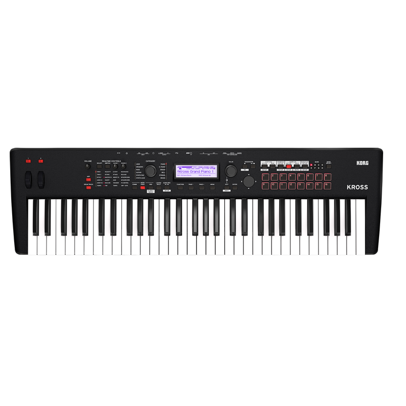 KROSS 2-61-MB | 61-KEY WORKSTATION W/ 16-TRACK SEQUENCER | MATTE