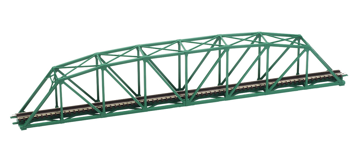 単線曲弦トラス鉄橋S420（F）（深緑）｜製品情報｜製品検索｜鉄道模型