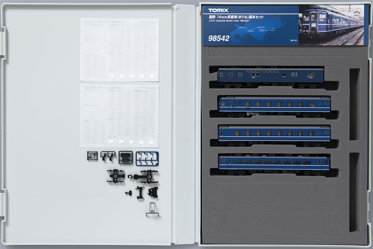 国鉄 14-500系客車(まりも)基本セット｜製品情報｜製品検索｜鉄道模型