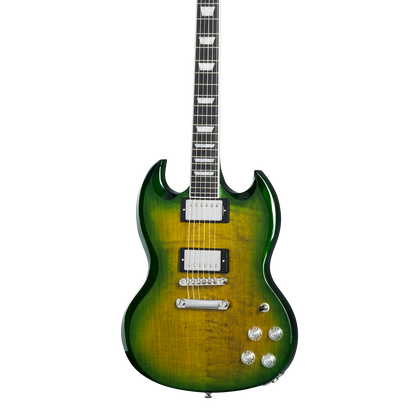 Epiphone SG Modern Figured Iguana Burst w/bag – Tone Shop Guitars