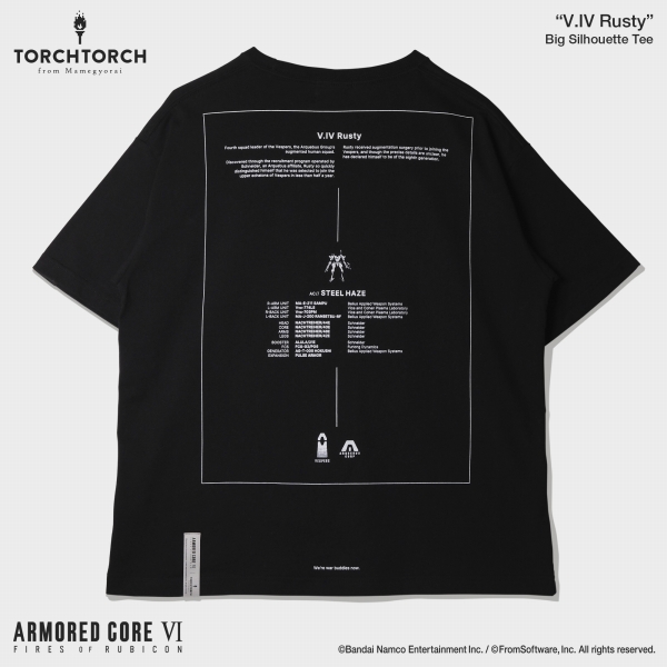 V.IV ラスティ ビッグシルエットTシャツ | TORCH TORCH
