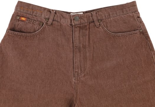 パンツ THETOE/Olympia Denim Pants/brown/S Olympia Denim Pants