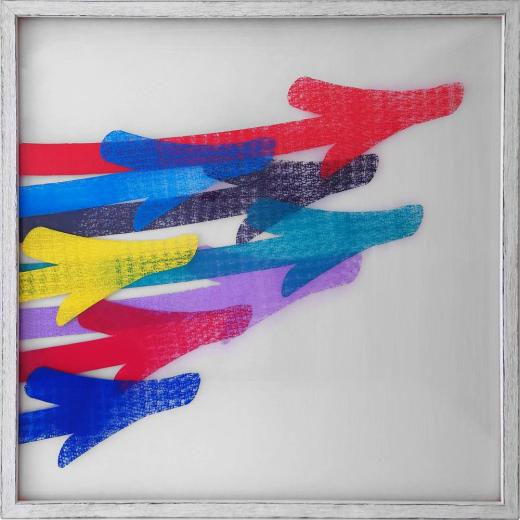 マルチカラーダブルフェイス (イエロー)Multicolor Double Face