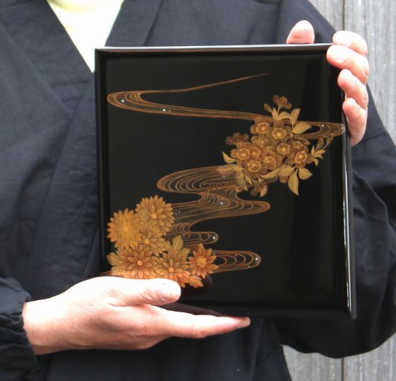 五段重箱 四季草花蒔絵 3,300,000円（税込） | 輪島塗の塗師屋 輪島