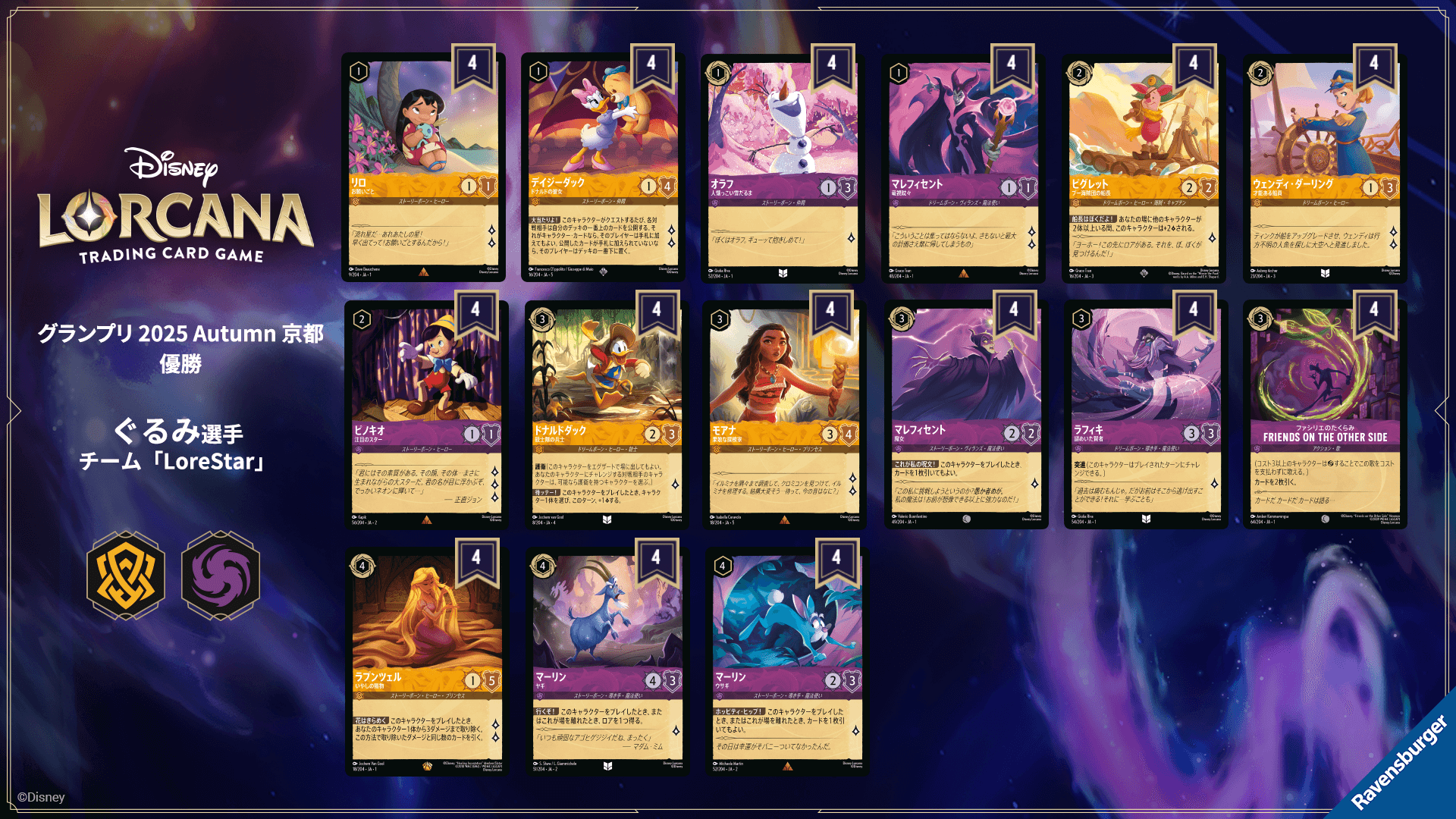 ディズニーロルカナ 最新デッキ情報局 Vol.11 ～グランプリ 2025
