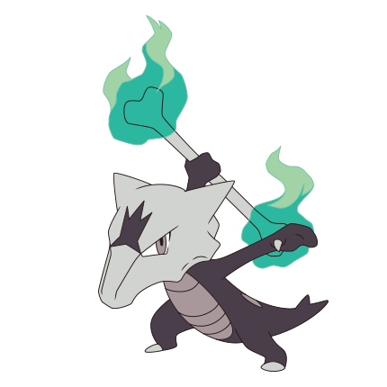 EMC_26 ガラガラ（アローラのすがた）｜モンコレEX｜商品情報