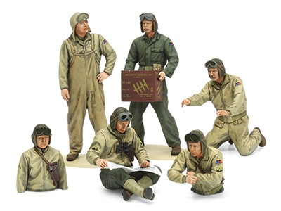 タミヤ 1/35 ミリタリーミニチュアシリーズ アメリカ戦車兵セット