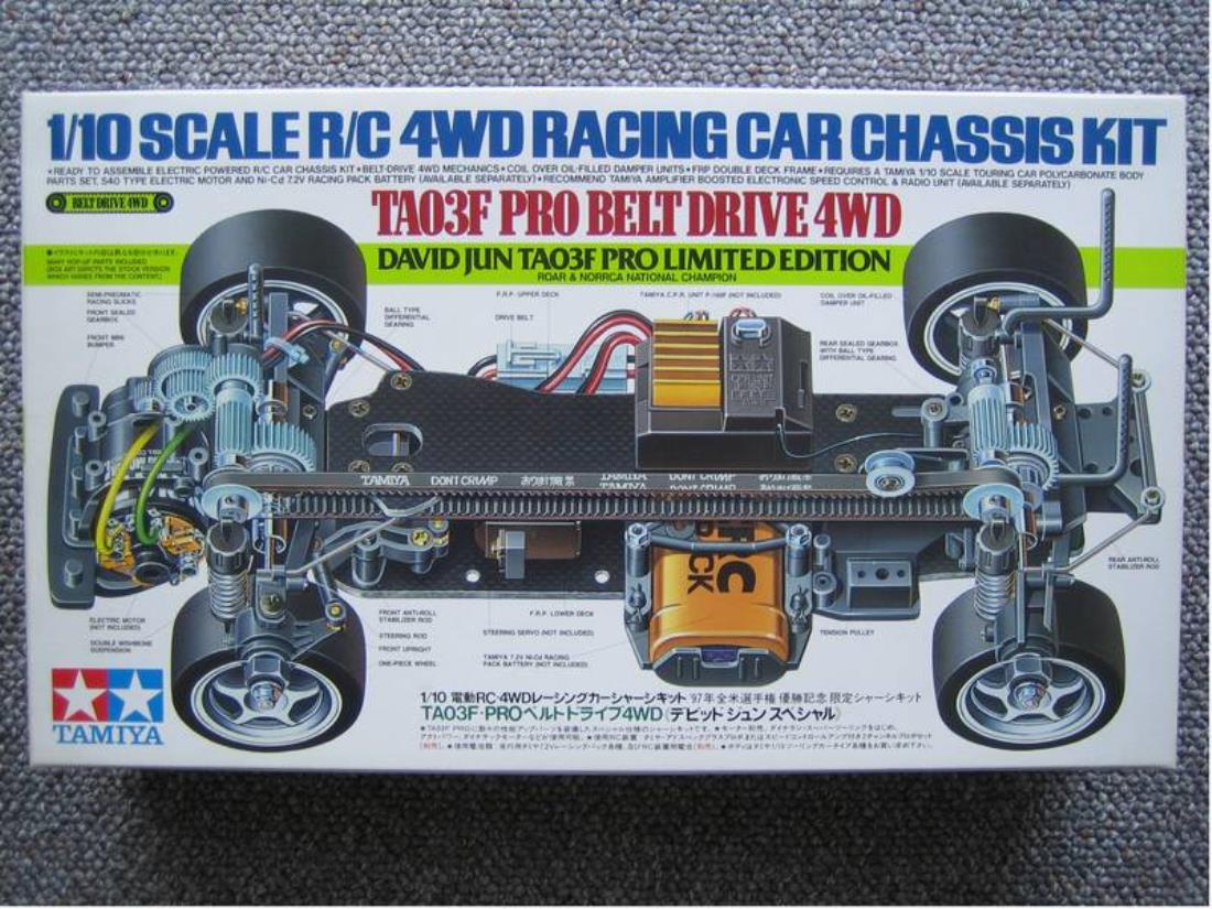 58200: David Jun TA03F Pro Chassis (Ltd. Ed.) from Steve T
