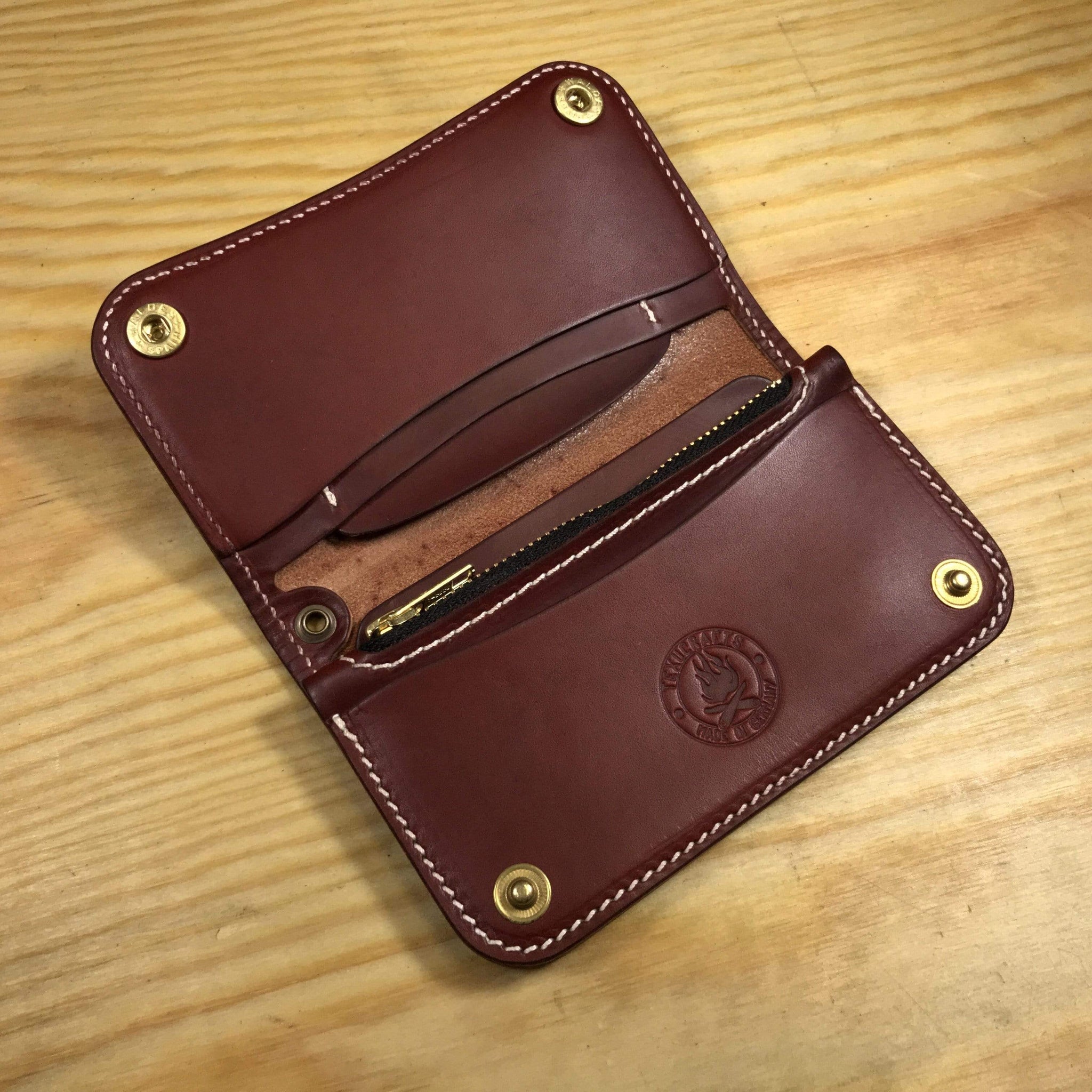 Trucker Wallet Large - Premium Leather Wallet TexuCrafts