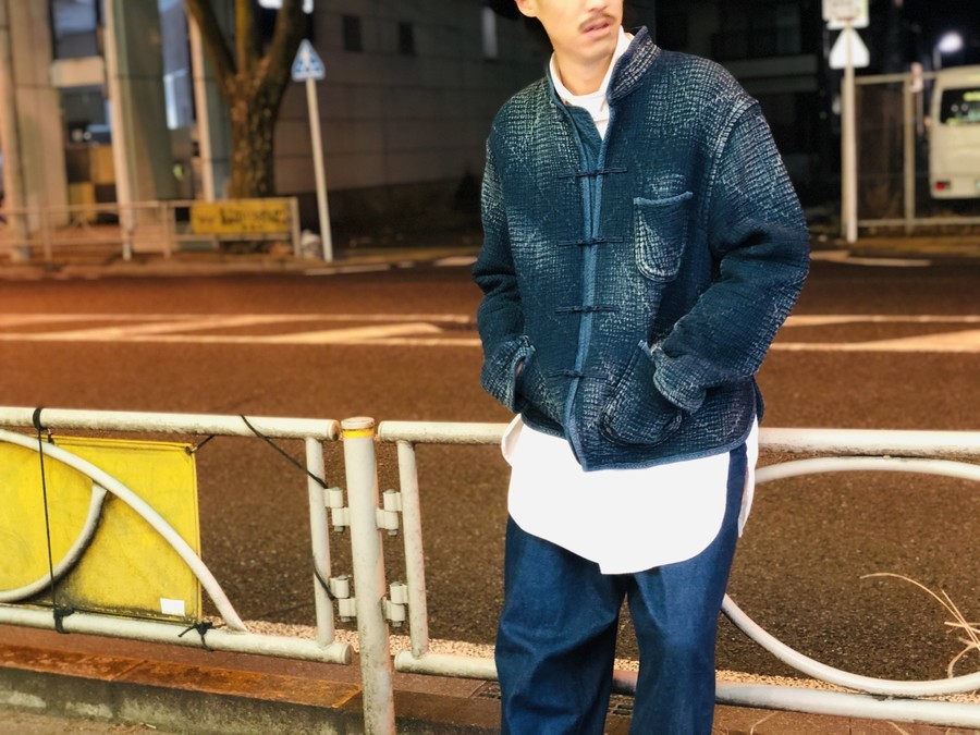 Porter Classic / ポータークラシック】より刺し子チャイナジャケット