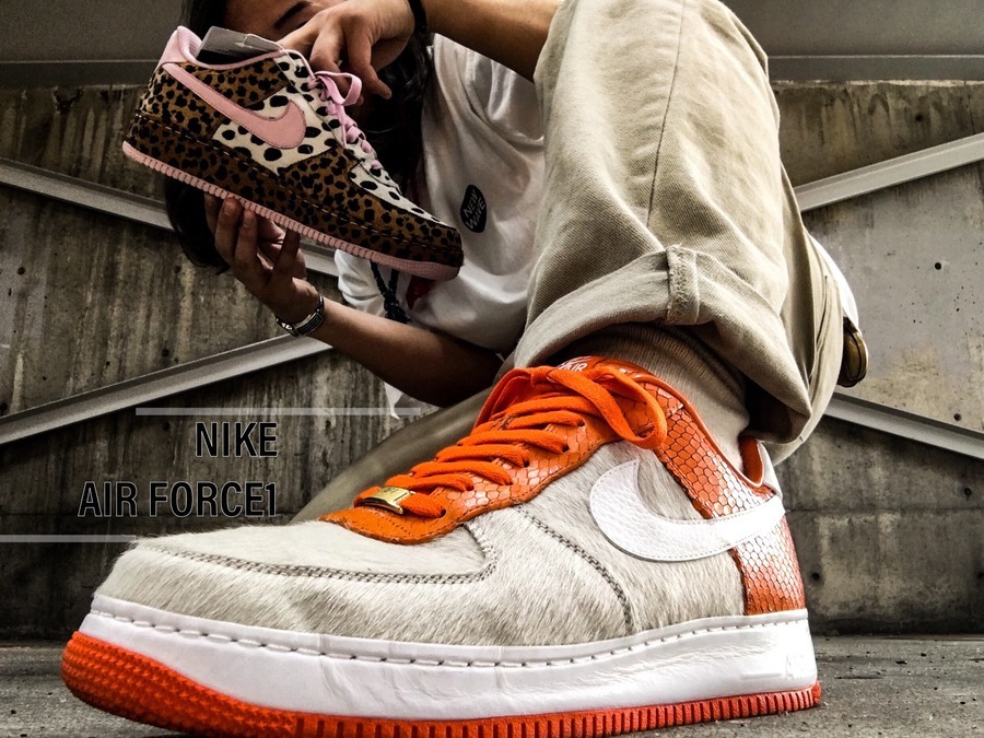 二度出会うことは無いでしょう＊】NIKE AIR FORCE1激レアなスニーカー