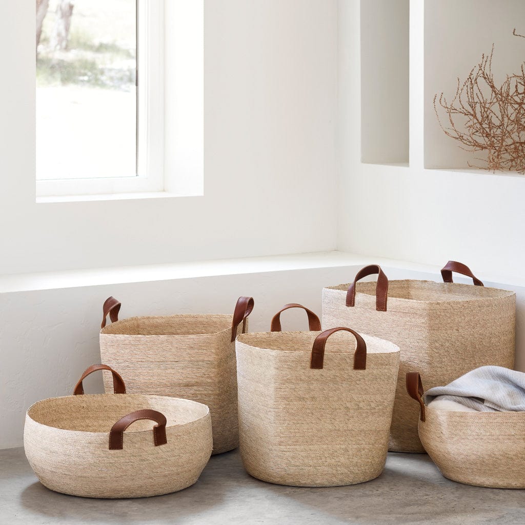 Woven Storage Baskets | Handcrafted with Palm Leaves – The Citizenry