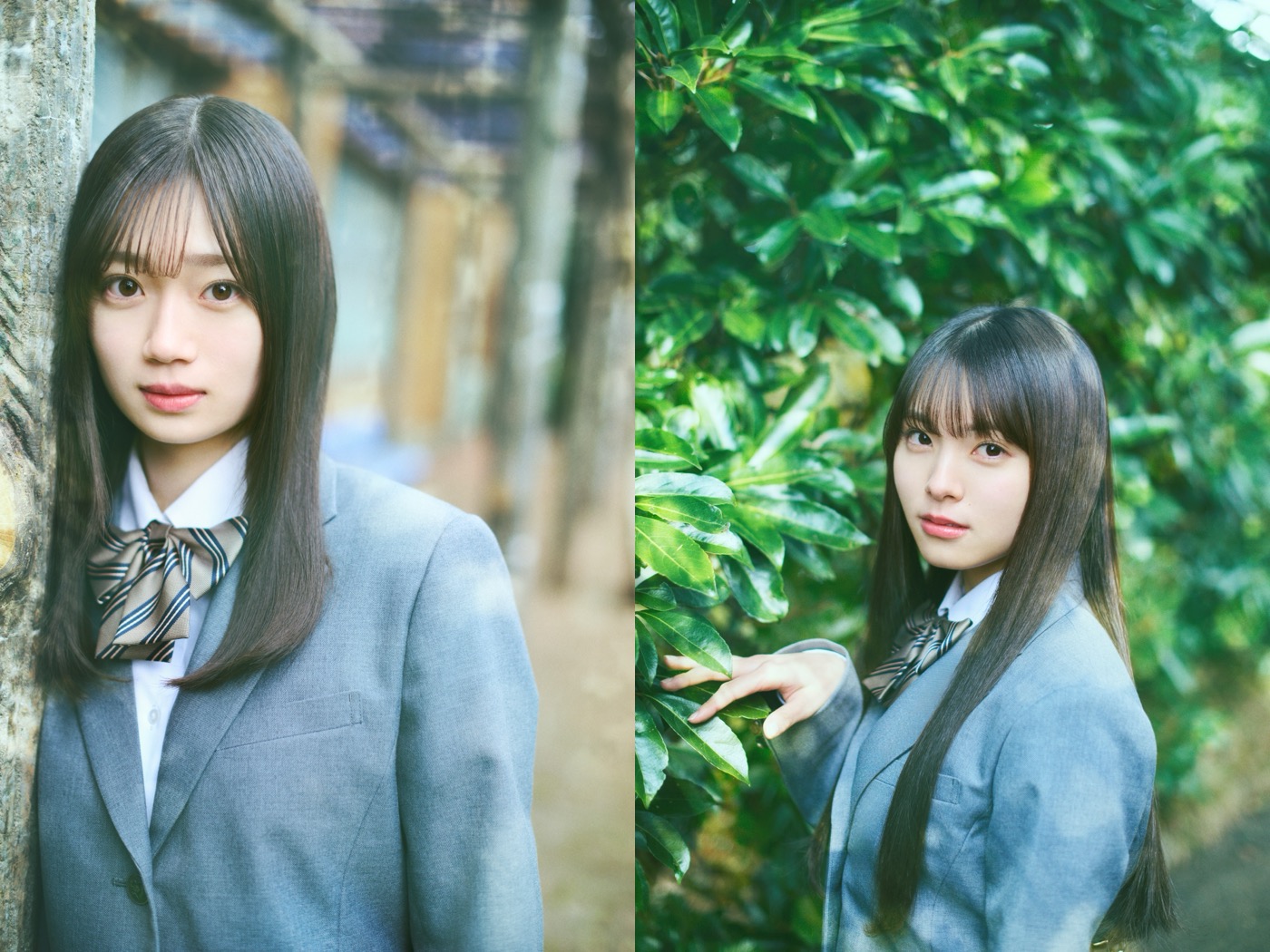 乃木坂46 6期生・愛宕心響、森平麗心、撮り下ろし写真＆手書き