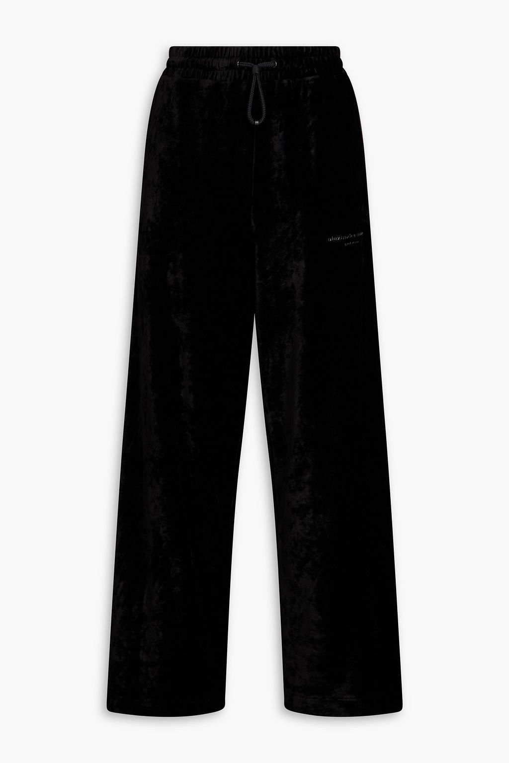 ALEXANDER WANG ベロア トラックパンツ プリント入り | THE OUTNET
