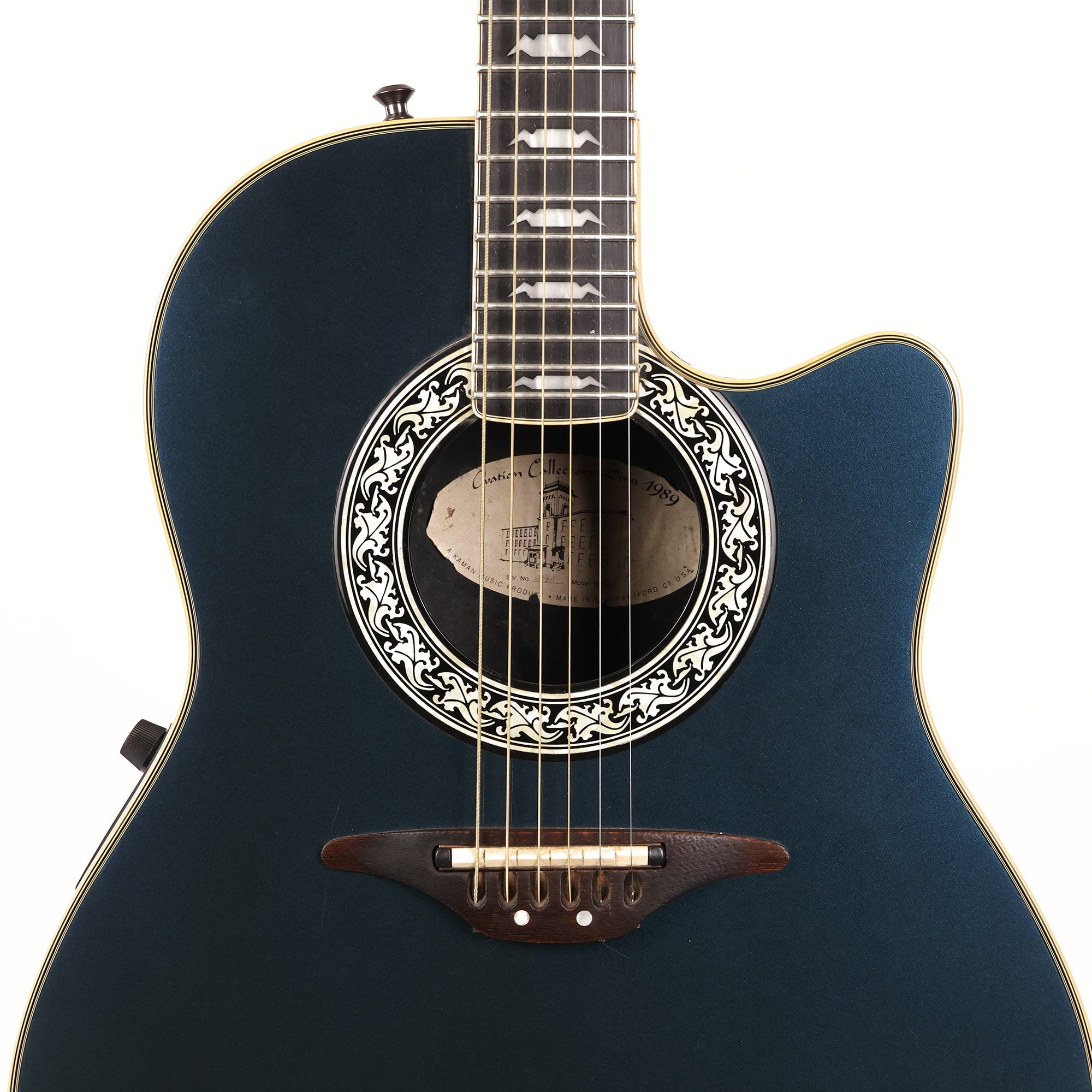 1989 Ovation Collector's Series1989-8 Blue Pearl | The Music Zoo