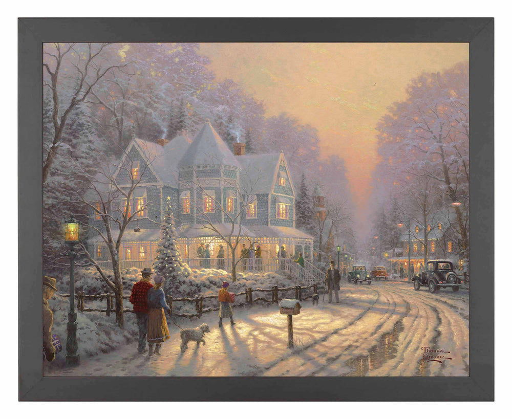 A Holiday Gathering – Thomas Kinkade Studios