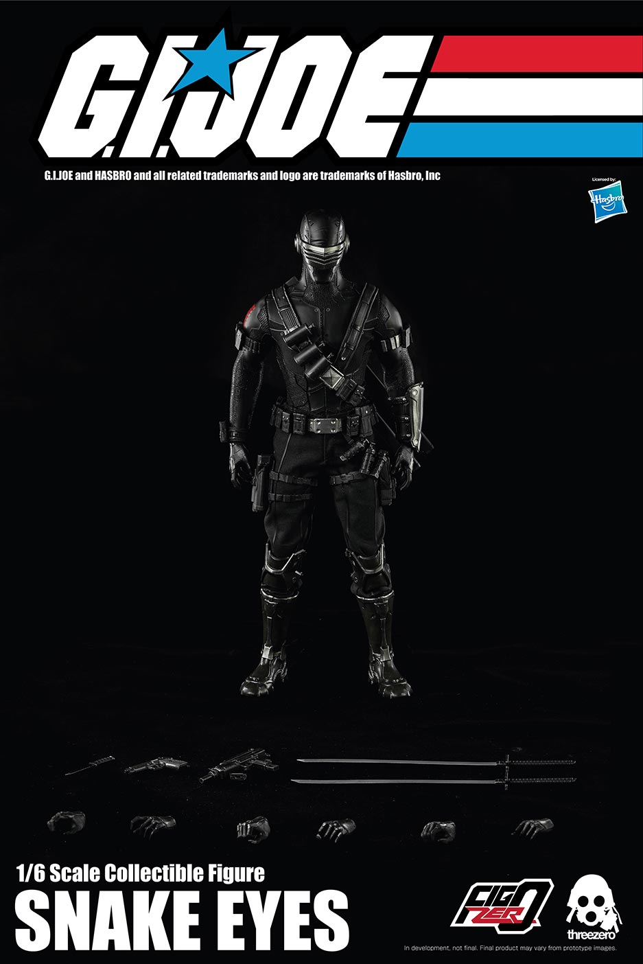 G.I. Joe 1/6 Snake Eyes – threezero store