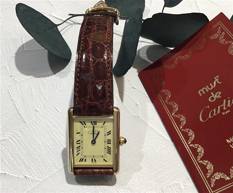VINTAGE 】人気のカルティエヴィンテージ時計 マストタンクLMをご紹介