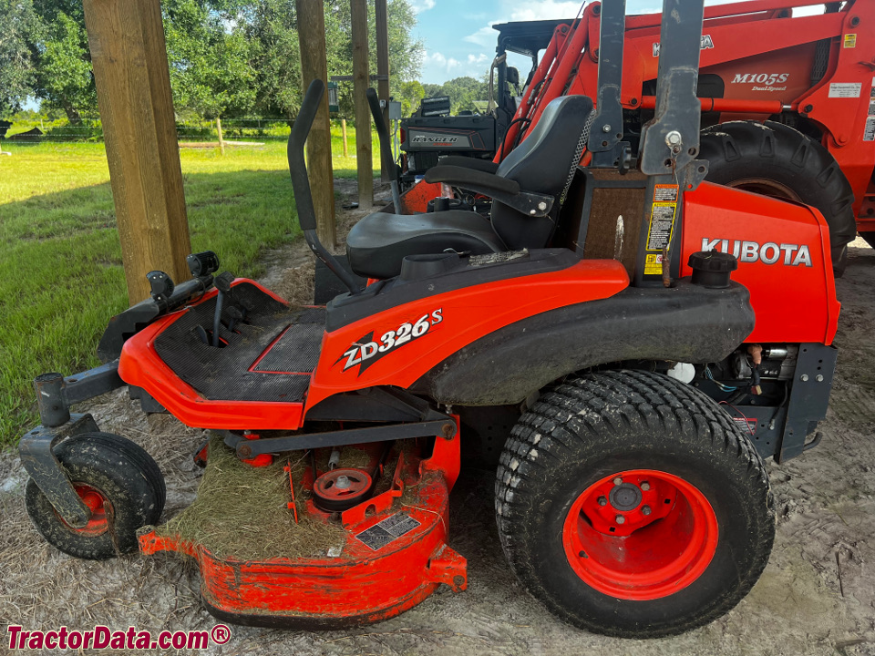 TractorData.com Kubota ZD326 tractor information