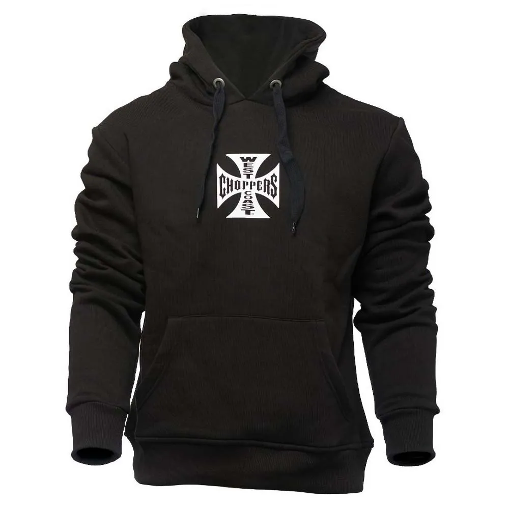 West coast choppers OG Cross hoodie Black | Motardinn