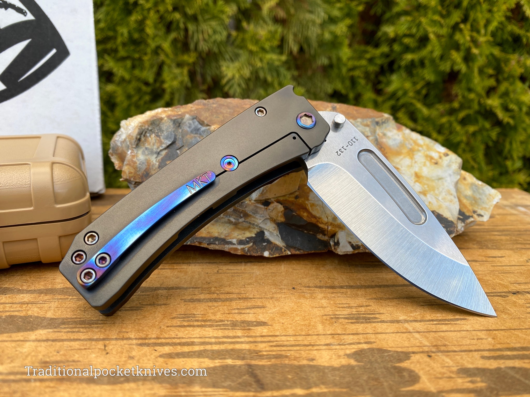 Medford Knives Midi Marauder Tumbled Drop Point / S35VN / PVD
