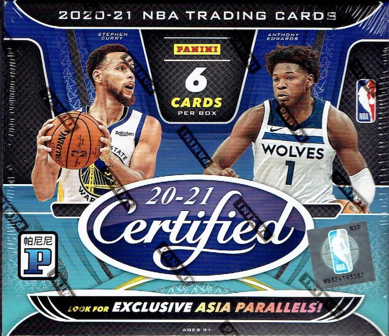 NBA 2020-21 PANINI CERTIFIED ASIA EDITION【製品情報】 | Trading