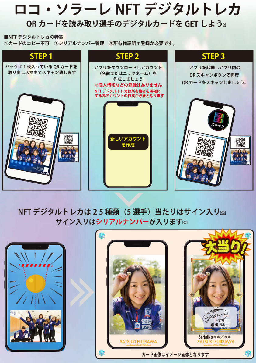 ロコ・ソラーレ～軌跡～ライトVer. オフィシャル・アスリートカード