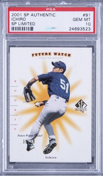 約3090万円！ イチロートレカの最高落札額を大きく更新！ 【Goldin