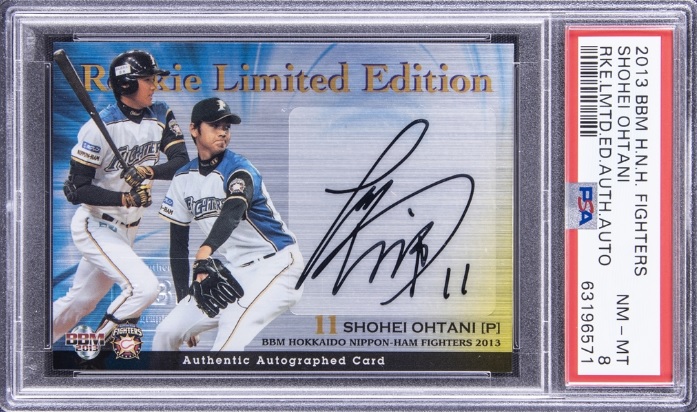 1200万円！ 大谷のBBMルーキーサインカードが「MINT Seller's VAULT