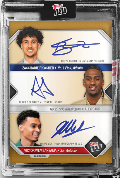 NBAドラフト2024！ 全体1位指名は2年連続フランス出身のリザシェイ