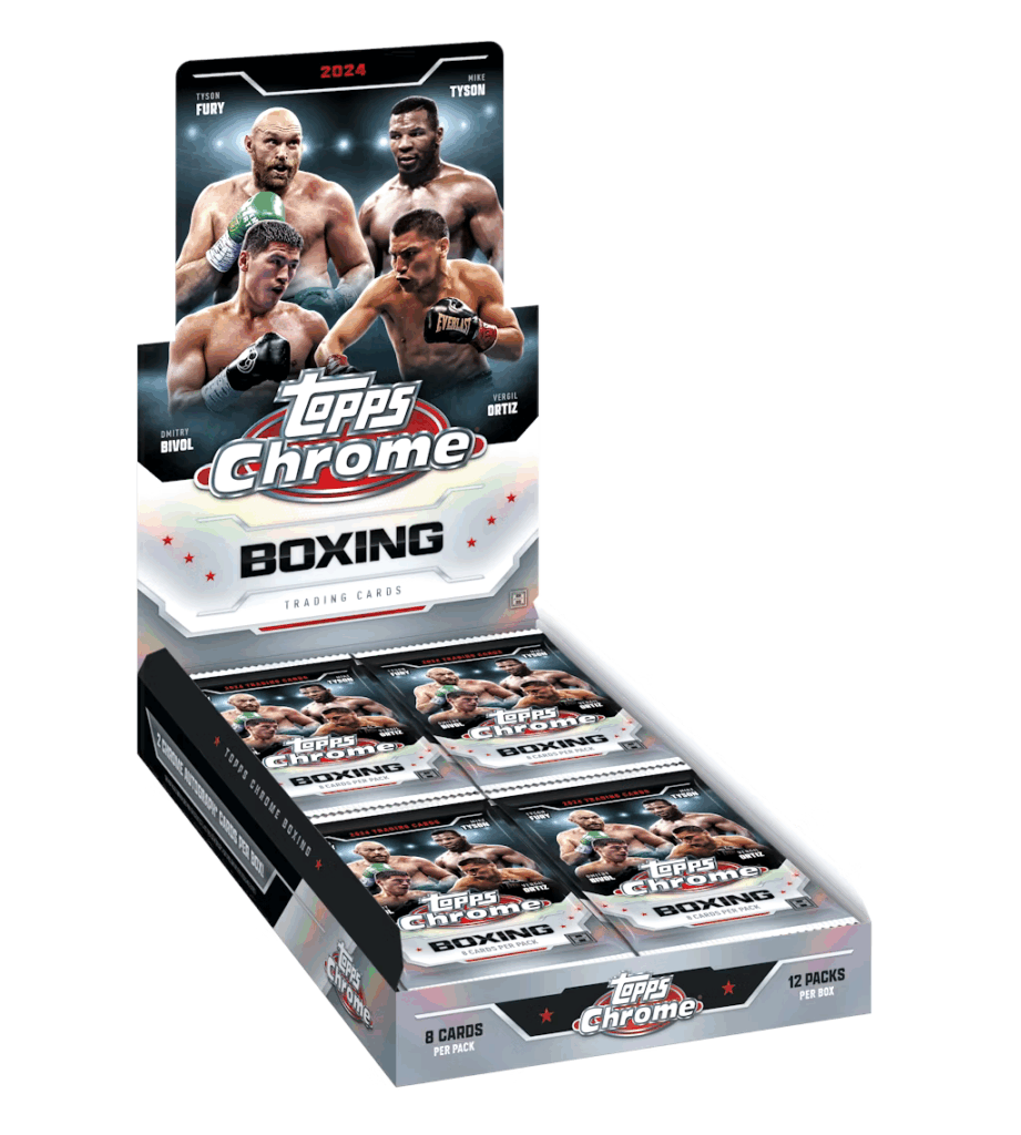 製品情報】2024 TOPPS CHROME BOXING HOBBY