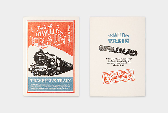トラベラーズノート 限定セット トレイン / TRAVELER'S notebook