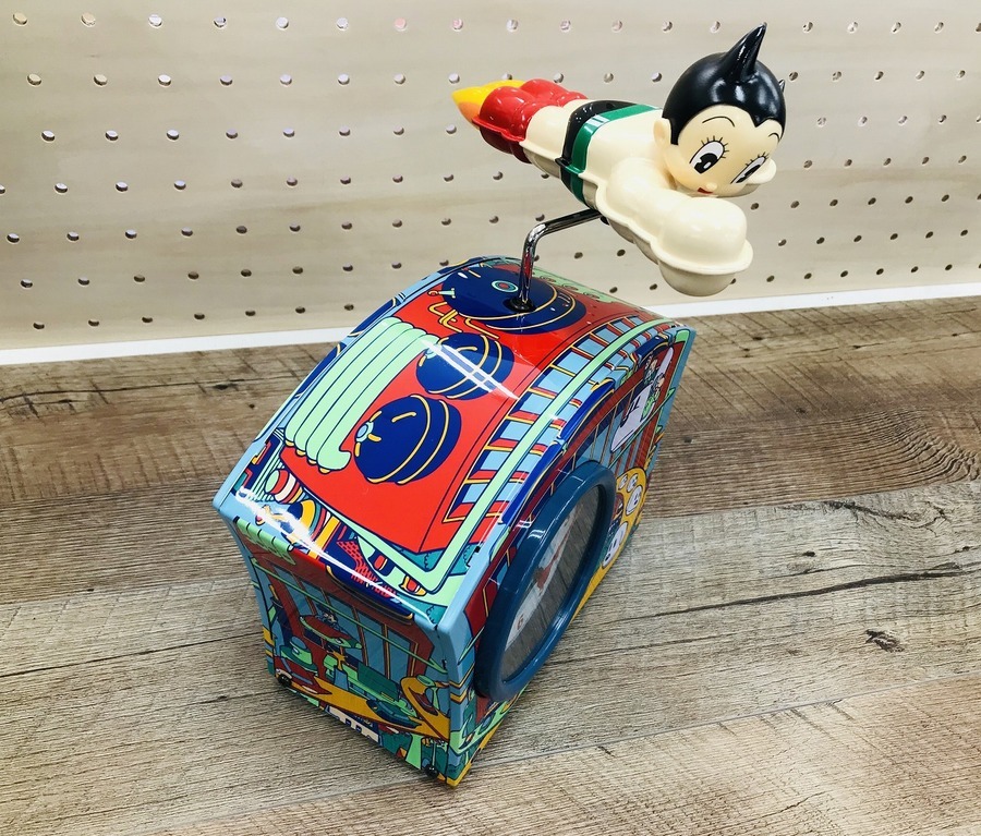 鉄腕アトム ブリキ製オルゴール目覚まし時計買取入荷！【足立西新井店